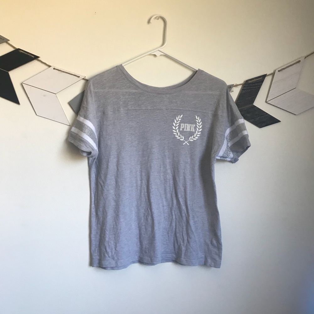 Gray PINK Shirt